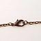 Collier Bronze maille de 50 cm N&deg;01
