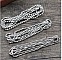 Collier N&deg;03 cha&icirc;ne boule 304 acier inoxydable de 70 cm - 2.4mm