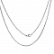 Collier N&deg;04-02 en acier inoxydable maille Jaseron de 51 cm