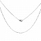 Collier N&deg;06-00 en acier inoxydable maille for&ccedil;at de 46 cm