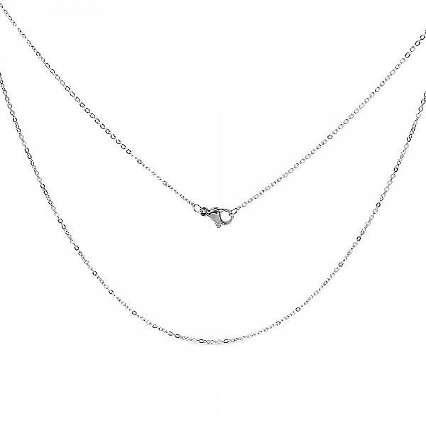 Collier N&deg;06-00 en acier inoxydable maille for&ccedil;at de 46 cm