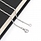 Collier N&deg;06-01 en acier inoxydable maille for&ccedil;at de 45.5 cm