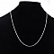 Collier N&deg;06-06 en acier inoxydable maille for&ccedil;at de 70 cm