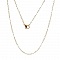 Collier N&deg;07 en acier inoxydable maille cheval de 45 cm