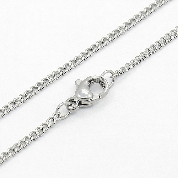 Collier N&deg;14 en acier inoxydable 45 cm