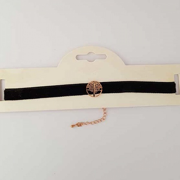 Collier Ras De Cou Velours Noir N&deg;02