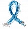 Collier ruban organza N&deg;08 et cordon enduit cir&eacute;