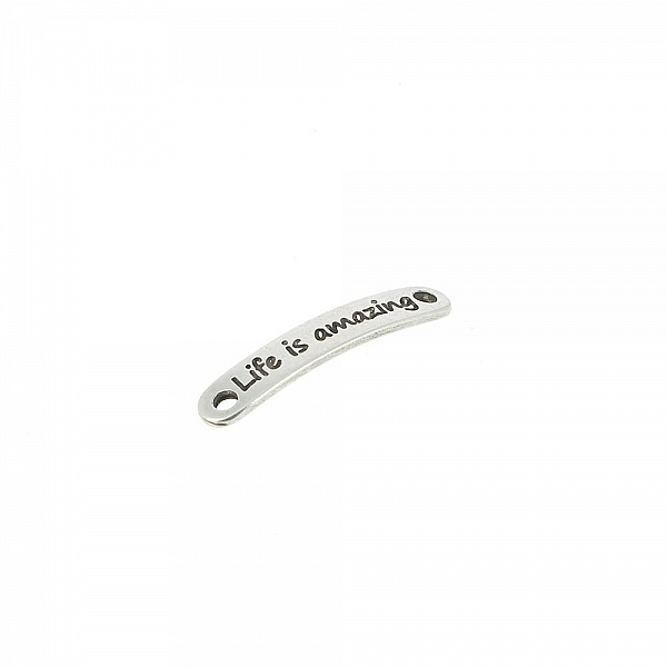 Connecteur 03 mm en Zamak N&deg;03 Argent