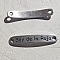 Connecteur 03 mm en Zamak N&deg;07 Argent