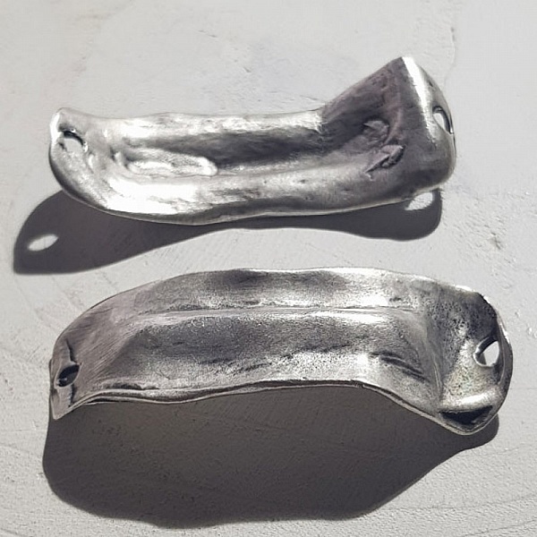 Connecteur 04 mm en Zamak N&deg;04 Argent