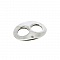 Connecteur 10 mm en Zamak N&deg;01 Argent