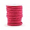 Corde polyester Regaliz 4 x 7 mm Fushia
