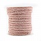 Corde polyester Regaliz 8 x 10 mm Saumon