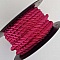Cordon Rond Tress&eacute; 5 mm Fushia N&deg;01
