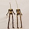 Corps de poup&eacute;e en m&eacute;tal couleur Bronze 12.5 cm