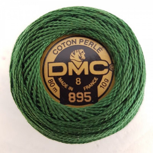 Coton perl&eacute; &agrave; broder, en bobine, DMC N&deg; 8 - 10 g