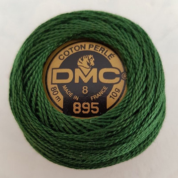 Coton perl&eacute; &agrave; broder, en bobine, DMC N&deg; 8 - 10 g