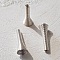 Coupelle C&ocirc;ne calotte Spirale N&deg;02 X 2 Pi&egrave;ces Argent.