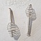Coupelle C&ocirc;ne calotte Spirale N&deg;12 Argent.