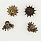 Coupelle calotte N&deg;15 Bronze