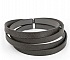 Cuir 10 mm Gris Fonc&eacute; 1 m&egrave;tre