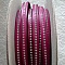 Cuir DD-Fuxia de 10 mm Strass Swarovski par 20 cm