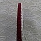 Cuir Plat Veau Bordeaux 10 mm par 20 cm peau et cha&icirc;ne