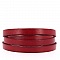 Cuir Plat Veau Flamme de 10 mm Lisse par 20 cm