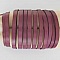 Cuir Plat Veau Prune 10 mm par 20 cm Lisse