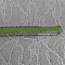 Cuir Plat Veau Vert Anis 10 mm par 20 cm peau et cha&icirc;ne