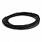 Cuir rond tress&eacute; Noir 03 mm x 5 m&egrave;tres