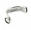 Demi Bracelet en Zamak 12 mm x 03 mm