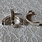 Demi Bracelet en Zamak 10 mm x 05 mm