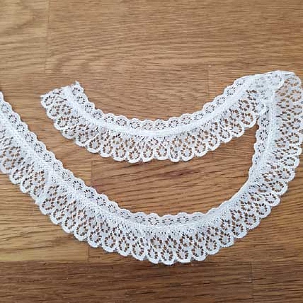 Dentelle Blanc 30 mm N&deg;01