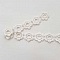 Dentelle Blanc Fleur Ajour&eacute;e 22 mm N&deg;01