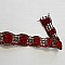 Dentelle Galon N&deg;02 Rouge 20 mm