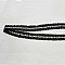 Dentelle noir 2.7 cm noir N&deg;02