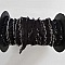 Dentelle &eacute;lastique 1.6 cm noir N&deg;03