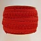 Elastique Fantaisie Rouge 13 mm N&deg;01