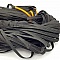 Elastique masque plat 4 mm noir n&deg;03 x 20 m&egrave;tres