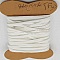 Elastique masque plat 3 mm blanc x 8 m&egrave;tres