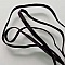 Elastique masque plat 5 mm noir n&deg;03 x 25 m&egrave;tres