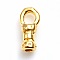 Embout Pour Cordon 7 x 3 mm Plaqu&eacute; Or 18K