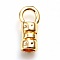 Embout Pour Cordon 7 x 3 mm Plaqu&eacute; Or 18K
