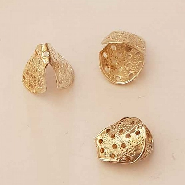 Embout calotte coupelle N&deg;20 Argent