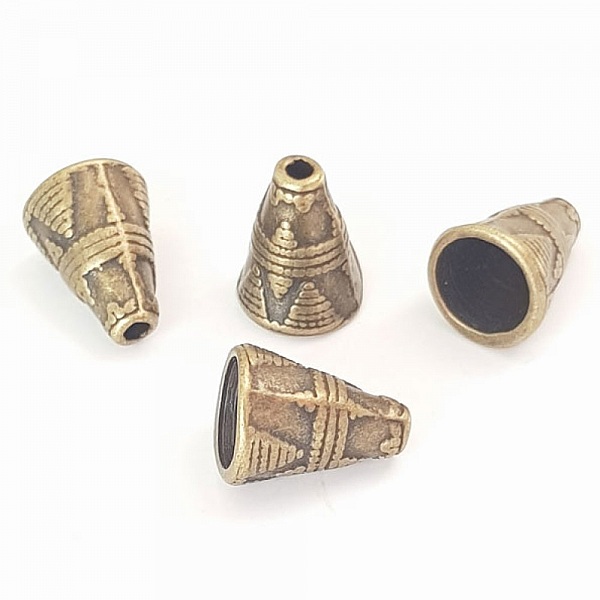 Embout calotte coupelle N&deg;02 Bronze
