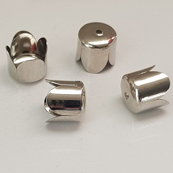 Embout calotte coupelle N&deg;06 Argent Vieilli