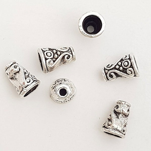 Embout calotte coupelle N&deg;10 Argent