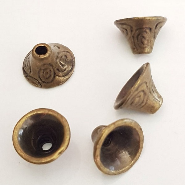 Embout calotte coupelle N&deg;13 Bronze