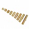 Embout griffe pour cordon 06 x 08 mm Dor&eacute;